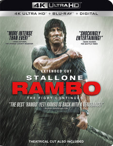 Rambo (2008) Vudu 4K or iTunes 4K code