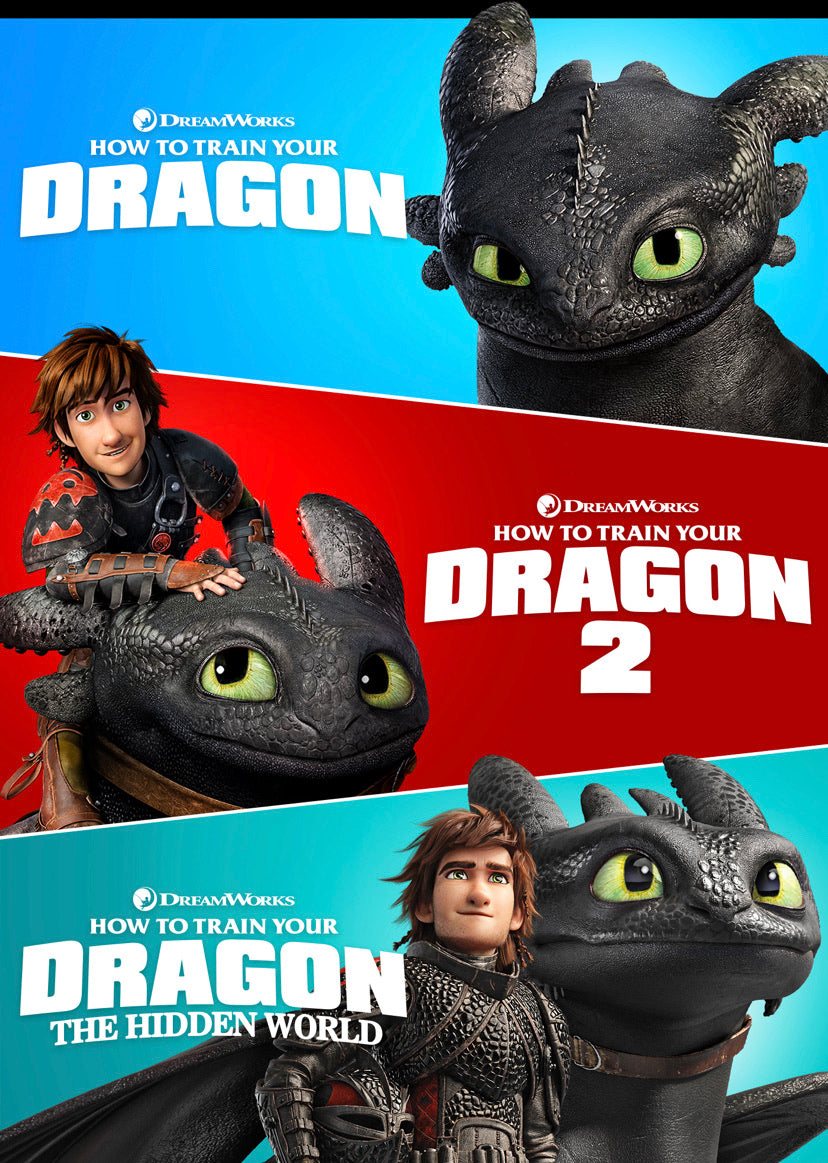 How To Train Your Dragon: The Complete Trilogy (2010-2019) Vudu or Movies Anywhere HD code