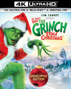 How The Grinch Stole Christmas Vudu or Movies Anywhere 4K redemption only