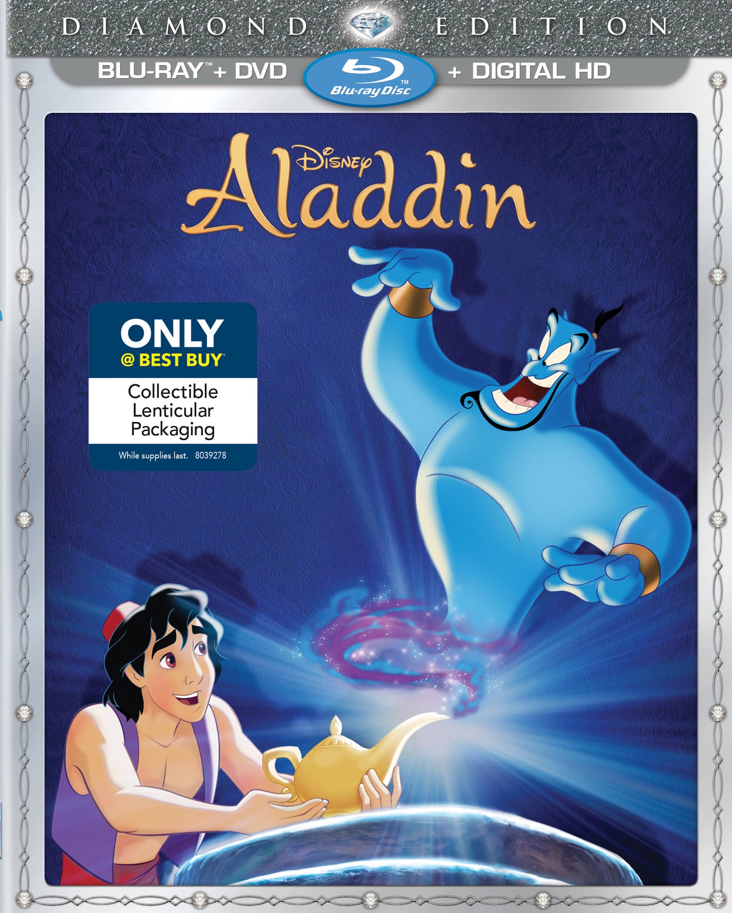 Aladdin: Diamond Edition (1992) Vudu or Movies Anywhere HD redemption only