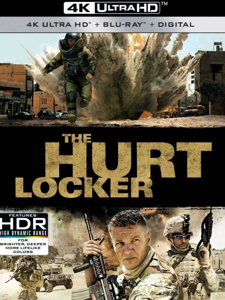 The Hurt Locker (2009) Vudu 4K or iTunes 4K code