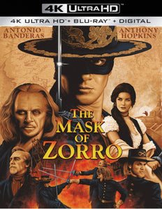 The Mask of Zorro (1998) Vudu or Movies Anywhere 4K code