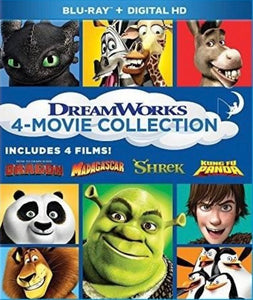 DreamWorks 4-Movie Collection Vudu or Movies Anywhere HD code