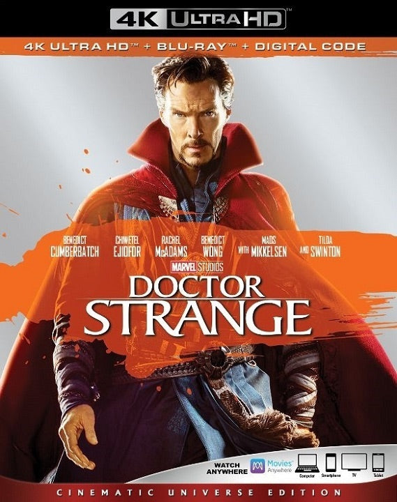 Doctor Strange (2016) Vudu or Movies Anywhere 4K redemption only