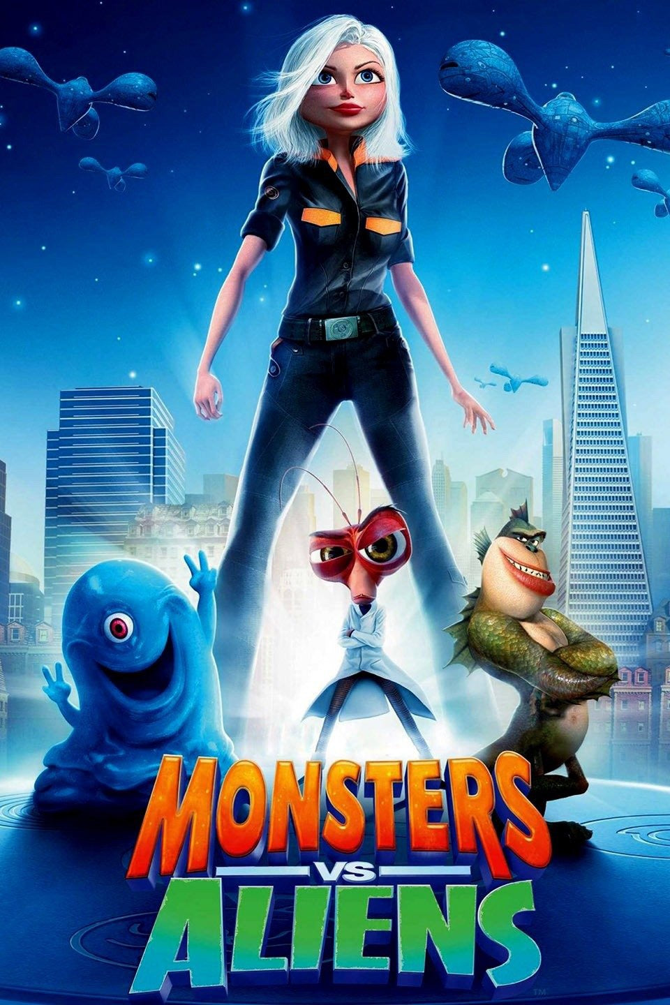 Monsters Vs Aliens (2009) Vudu or Movies Anywhere HD code