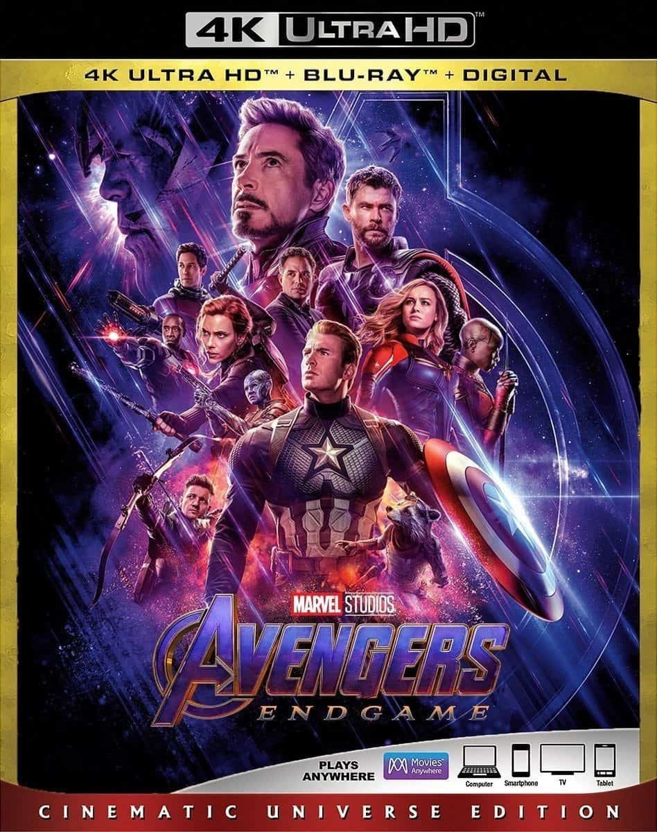 Avengers: Endgame (2019: Ports Via MA) iTunes 4K code