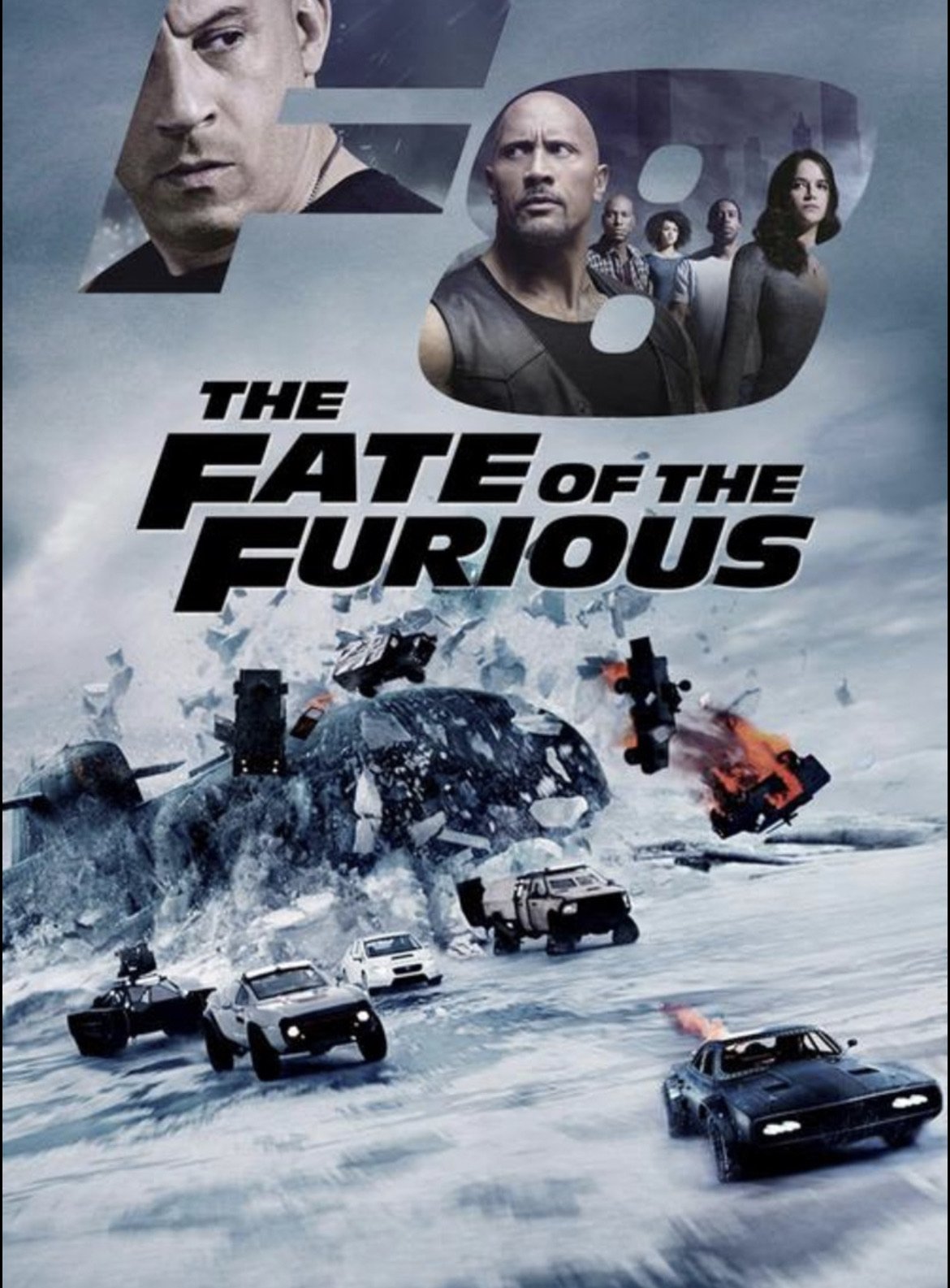 The Fate of the Furious (2017) [Theatrical Edition] Vudu or Movies Anywhere HD redemption only