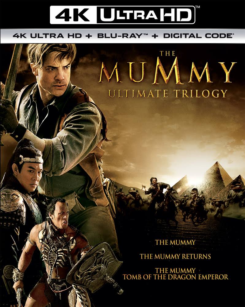 The Mummy: Ultimate Trilogy (1999-2008) Vudu or Movies Anywhere 4K code