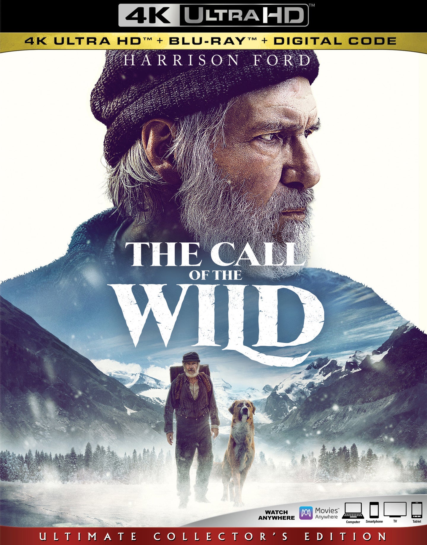 The Call of the Wild (2020) Vudu or Movies Anywhere 4K redemption only