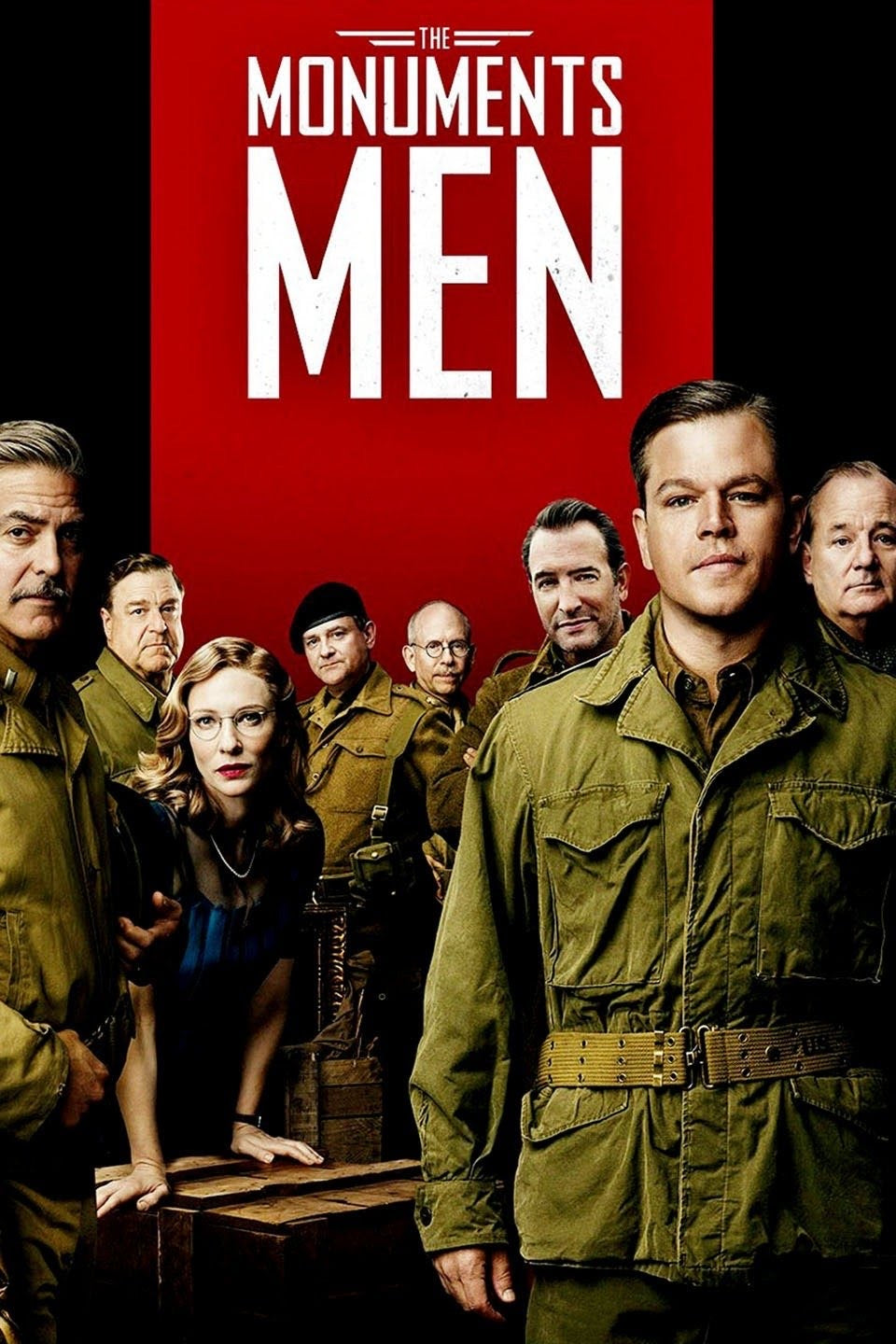 The Monuments Men (2014) Vudu or Movies Anywhere HD code