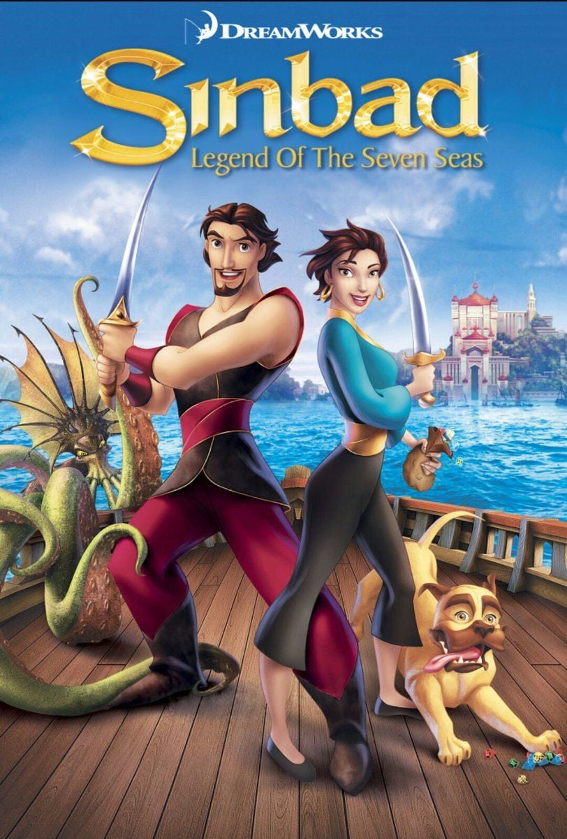 Sinbad: Legend Of The Seven Seas Vudu or Movies Anywhere HD code