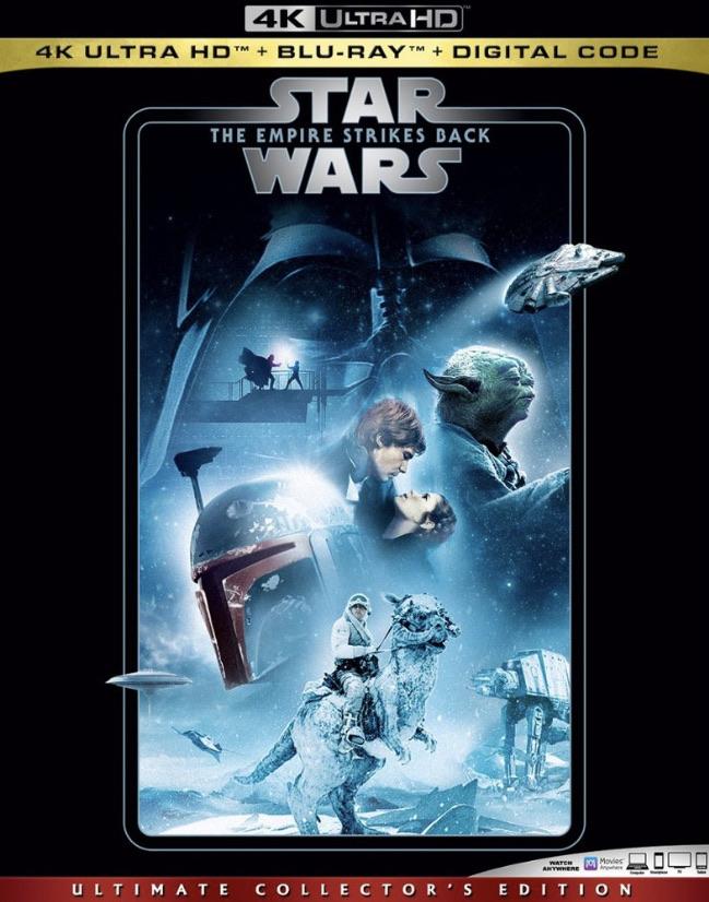 Star Wars: The Empire Strikes Back (1980: Ports Via MA) iTunes 4K code