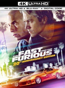 The Fast and the Furious (2001) Vudu or Movies Anywhere 4K code