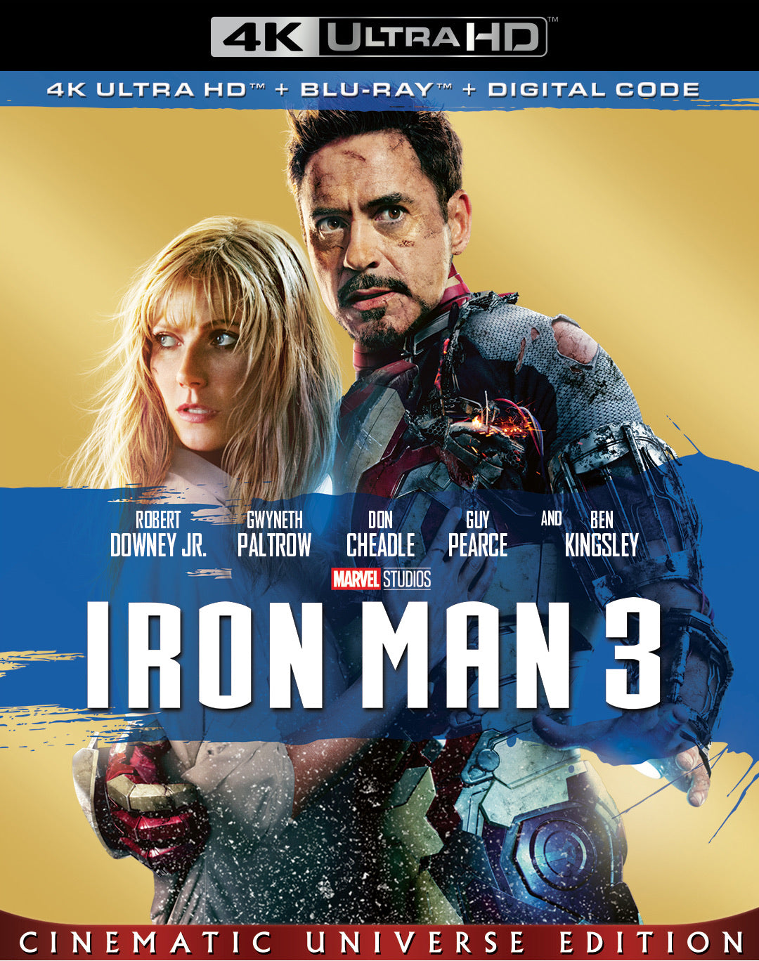 Iron Man 3 (2013) Vudu or Movies Anywhere 4K redemption only
