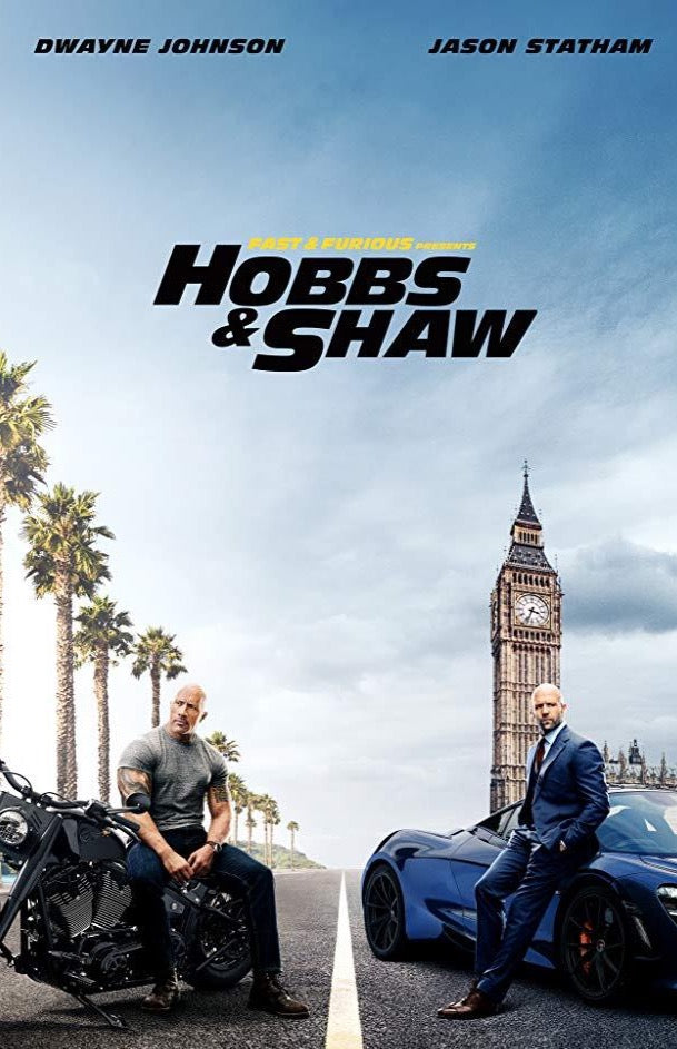 Hobbs & Shaw (2019) Vudu or Movies Anywhere HD code