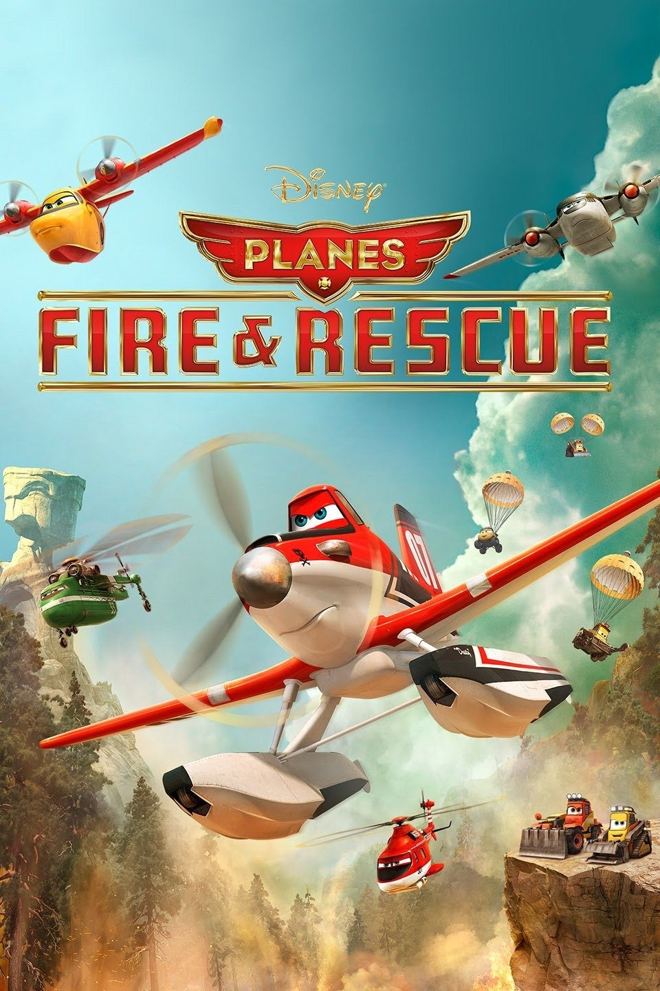 Planes: Fire & Rescue (2014) Vudu or Movies Anywhere HD redemption only