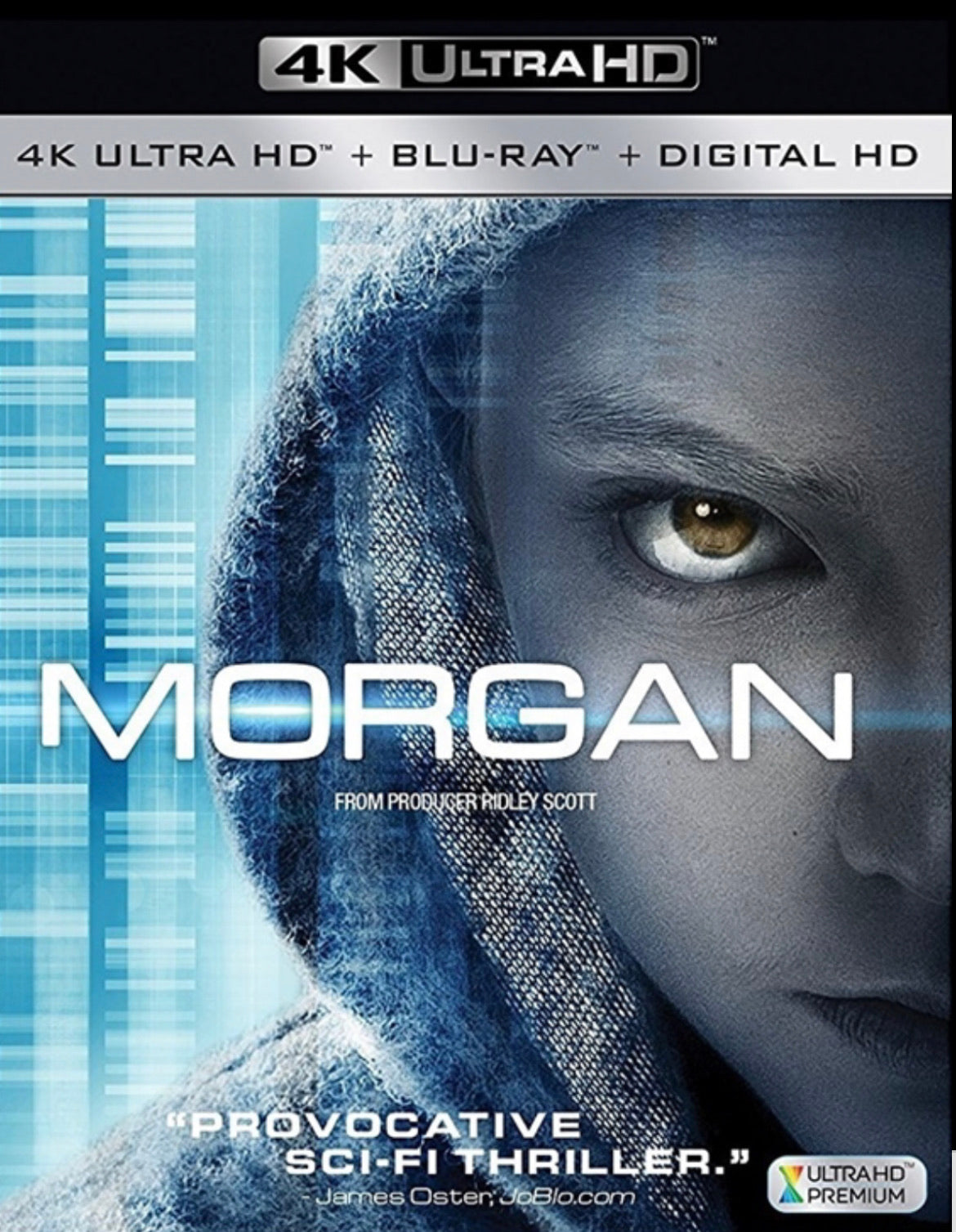 Morgan (2016: Ports Via MA) iTunes 4K or Vudu / Movies Anywhere HD code