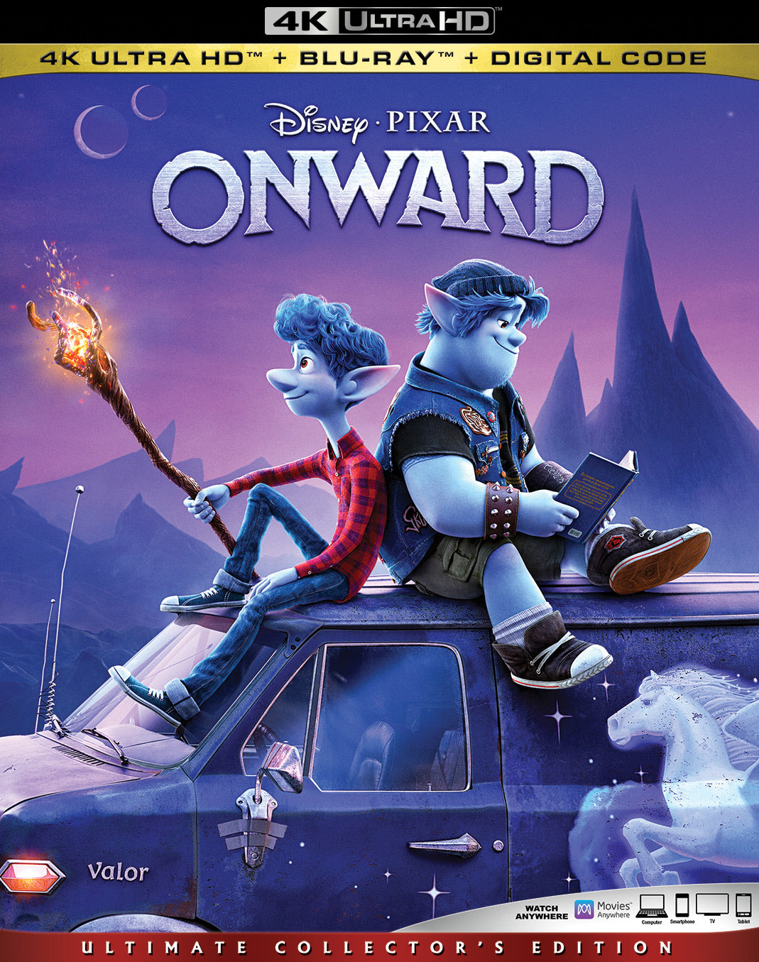 Onward (2020) Vudu or Movies Anywhere 4K redemption only