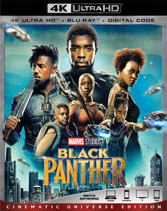 Black Panther (2018: Ports Via MA) iTunes 4K code