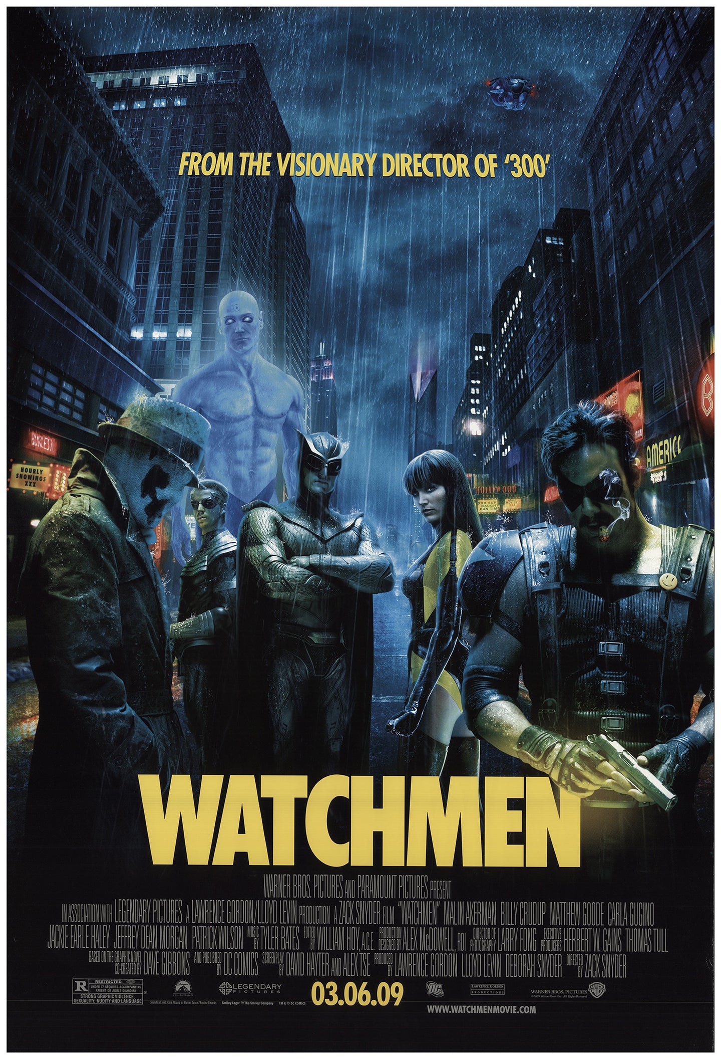 Watchmen: The Ultimate Cut (2009) Vudu or Movies Anywhere HD code