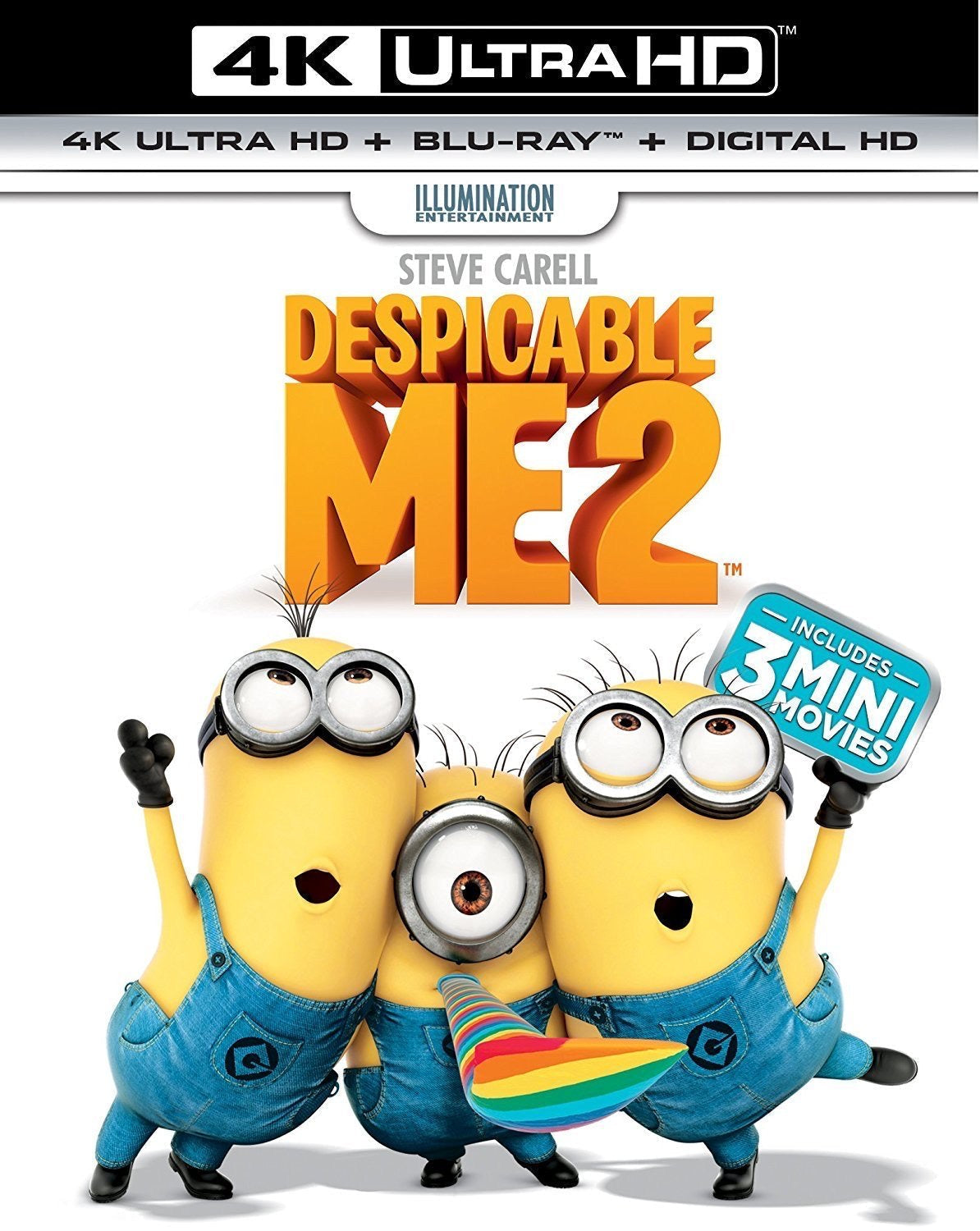 Despicable Me 2 (2013: Ports Via MA) iTunes 4K code
