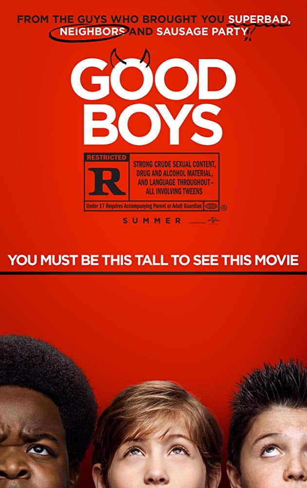 Good Boys (2019) Vudu or Movies Anywhere HD code