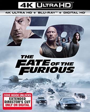 The Fate of the Furious [Includes Theatrical & Extended Edition] (2017: Ports Via MA) iTunes 4K code