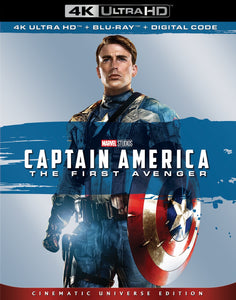 Captain America: The First Avenger (2011) Vudu or Movies Anywhere 4K redemption only