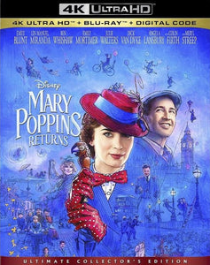 Mary Poppins Returns Vudu or Movies Anywhere 4K redemption only