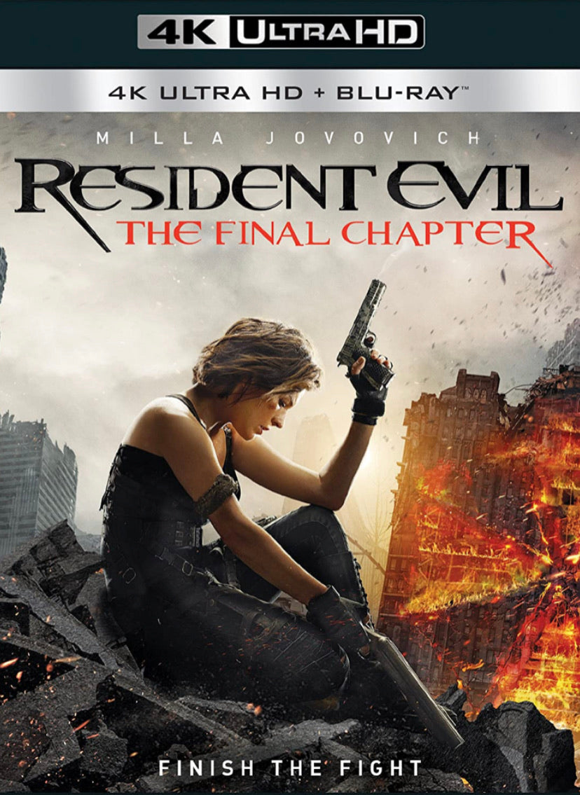 Resident Evil: The Final Chapter (2016) Vudu or Movies Anywhere 4K code