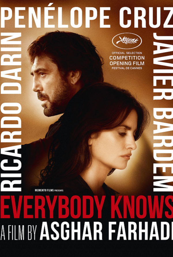 Everybody Knows (2018) Vudu or Movies Anywhere HD code