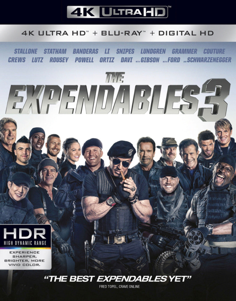 The Expendables 3 (2014) Vudu HD or iTunes 4K code