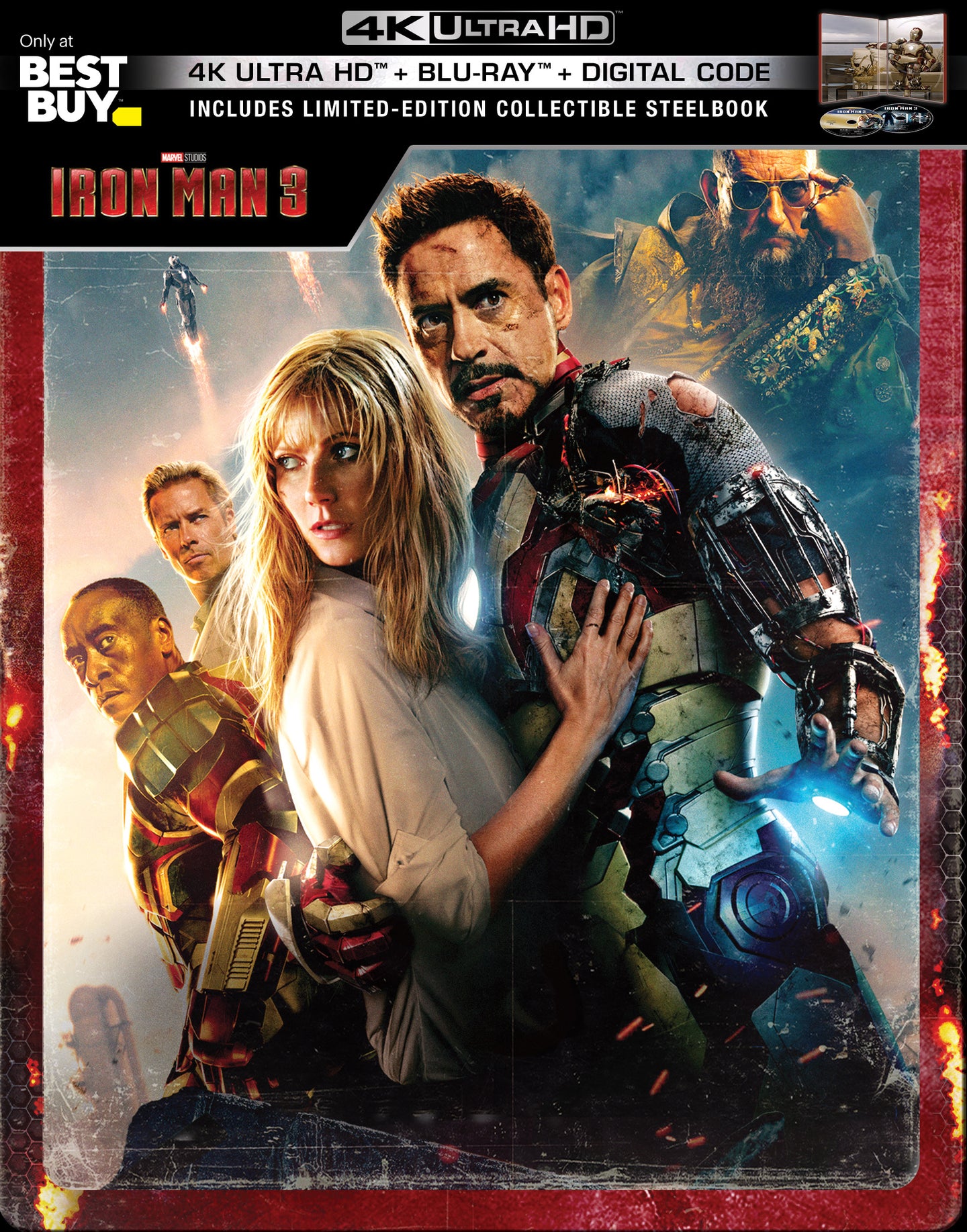 Iron Man 3 (2013: Ports Via MA) iTunes 4K code