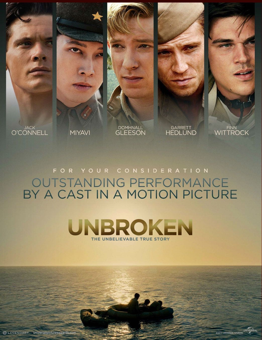 Unbroken (2014) Vudu or Movies Anywhere HD redemption only