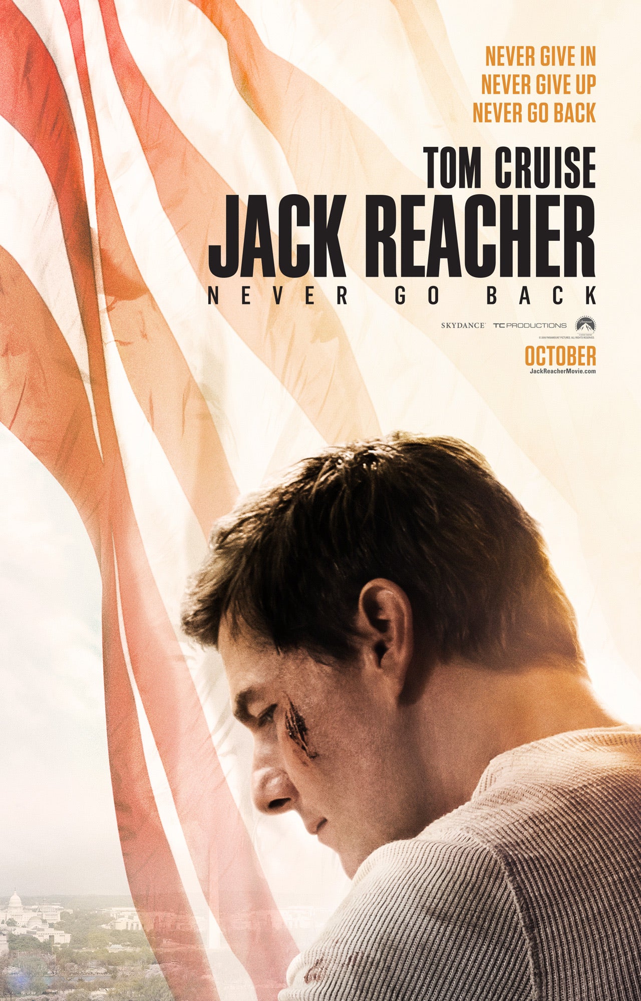 Jack Reacher: Never Go Back (2016) Vudu HD redemption only
