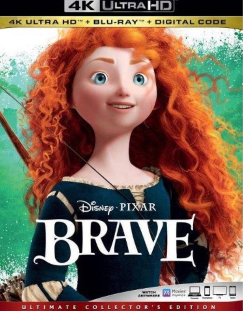 Brave (2012) Vudu or Movies Anywhere 4K redemption only