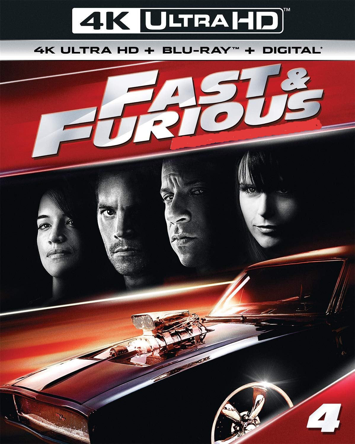 Fast & Furious (2009: Ports Via MA) iTunes 4K code