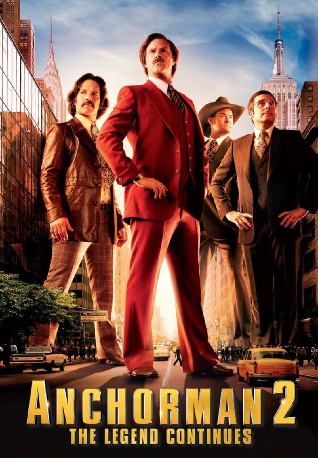 Anchorman 2: The Legend Continues (2013) Vudu HD redemption only