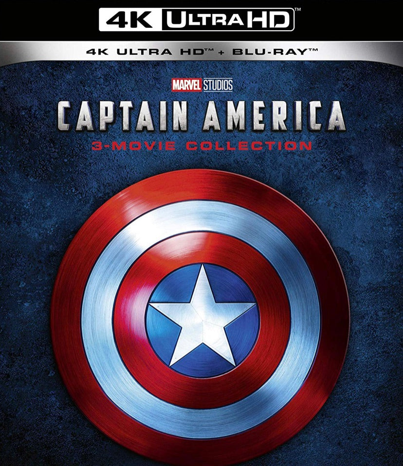 Captain America Trilogy Vudu or Movies Anywhere 4K redeem only