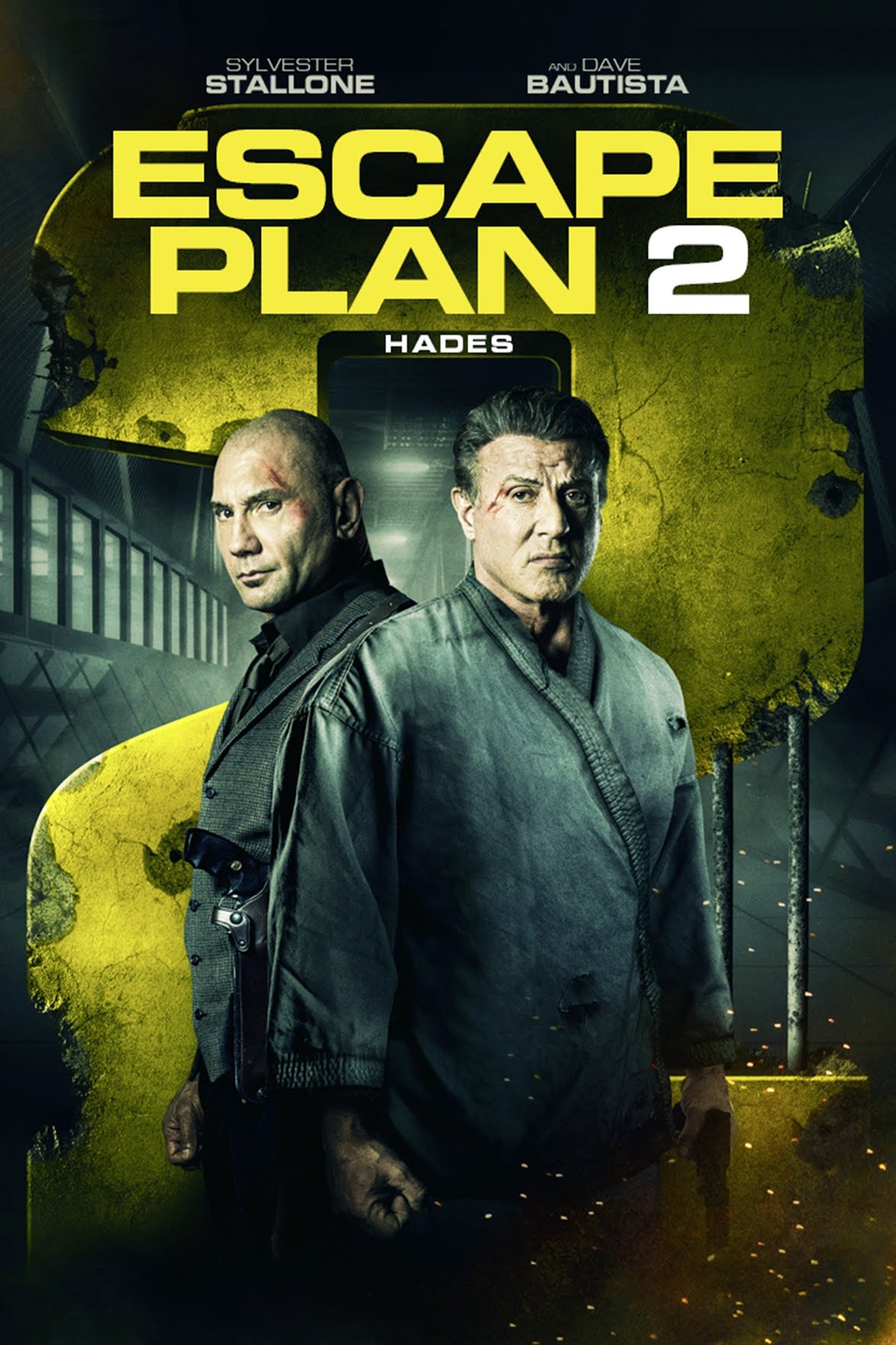 Escape Plan 2: Hades (2018) Vudu HD or iTunes 4K code